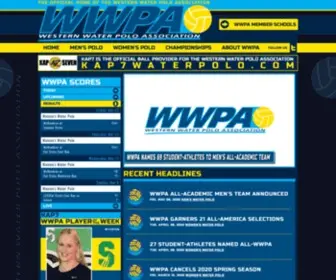 Thewwpa.com(Western Water Polo Association) Screenshot