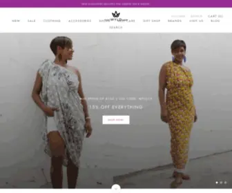 Thewyldshop.com(An Awesome Place for Aussie Fashion) Screenshot