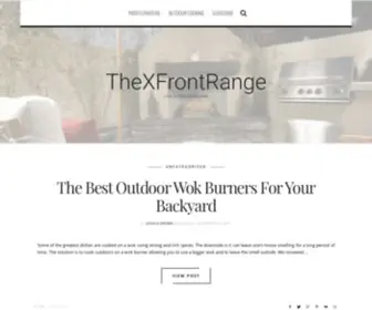 Thexfrontrange.com(Live in the outdoors) Screenshot