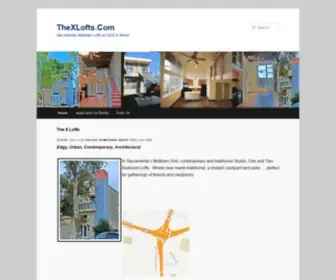 Thexlofts.com(Sacramento Midtown Lofts at 2320 X Street) Screenshot