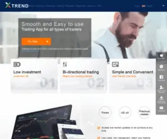 Thextrend.com(XTrend) Screenshot