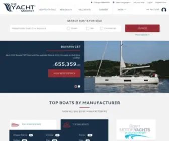 Theyachtmarket.com(Boats and yachts for sale) Screenshot