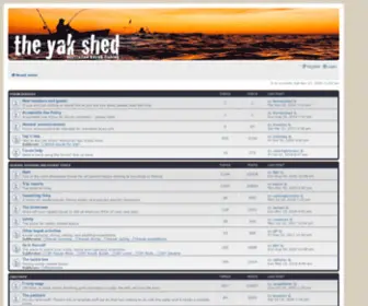 Theyakshed.com(The Yak Shed) Screenshot