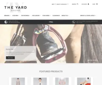 Theyard-Equine.co.uk(THE YARD EQUINE) Screenshot