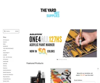 Theyardartsupplies.com(The Yard Art Supplies) Screenshot