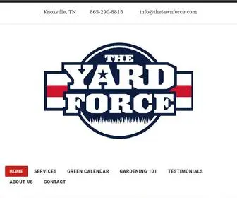 Theyardforce.com(Your lawn) Screenshot