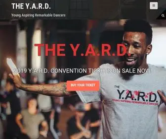 Theyardmovement.com(The Y.A.R.D) Screenshot