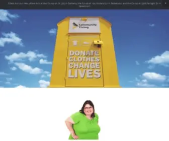 Theyellowbin.com(Community Living) Screenshot