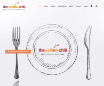 Theyellowchillinj.com(The Yellow Chilli) Screenshot