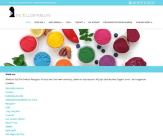 Theyellowpenguin.nl(Distributeur voor duurzaam design en lifestyle producten) Screenshot