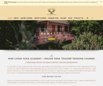 Theyogainstitutethailand.com(Hour Online Yoga Teacher Training in Thailand) Screenshot