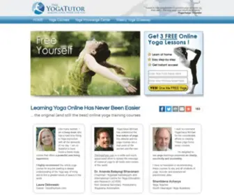 Theyogatutor.com(Free Online Yoga) Screenshot