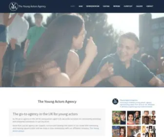 Theyoungactorsagency.com(Theyoungactorsagency) Screenshot