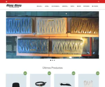 Theyoungandstrange.com(Miumiu Outlet Tienda Para Mujer.Hasta 50% Dto) Screenshot