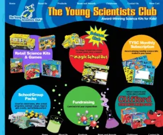 Theyoungscientistsclub.com(Theyoungscientistsclub) Screenshot