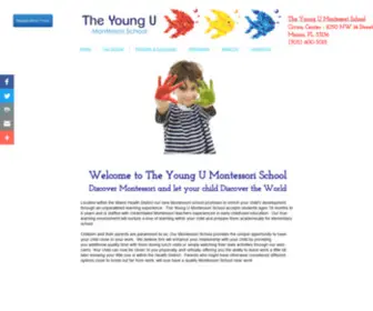 Theyoungu.com(Montessori School) Screenshot