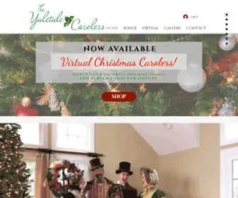 Theyuletidecarolers.com(The Yuletide Carolers) Screenshot