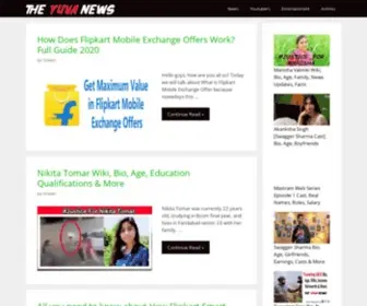 Theyuvanews.com(News Of Entertainment) Screenshot