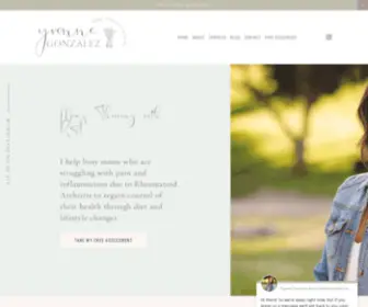 Theyvonnegonzalez.com(Yvonne Gonzalez) Screenshot