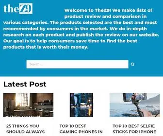 Thez9.com(Daily Tips for Daily Life) Screenshot