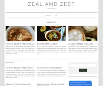 Thezealandzest.com(Zeal and Zest) Screenshot