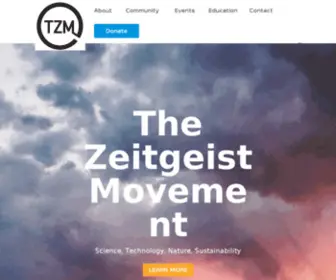 Thezeitgeistmovementforum.org(The Zetgeist Movement Forum) Screenshot