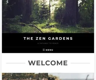 Thezengardens.com(The Zen Gardens) Screenshot