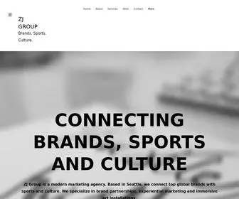 ThezJgroup.com(Experiential Marketing) Screenshot