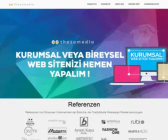 Thezomedia.com(Website-Design und Software-Pakete Mobile und SEO-kompatibel) Screenshot