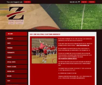 Thezonesportscomplex.org(The zone sports complex) Screenshot