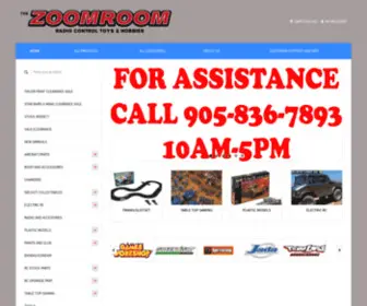 Thezoomroom.ca(The Zoom Room RC Toys and Hobbies) Screenshot