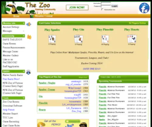 Thezoo.net Screenshot