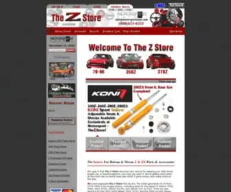 Thezstore.com(Motorsport & The Z Store) Screenshot