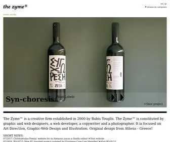 Thezyme.gr(The Zyme) Screenshot