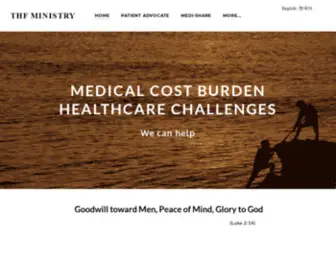 THfministry.org(THF MINISTRY) Screenshot