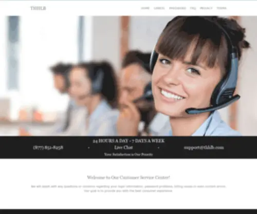 THHLB.com(Customer Support 24/7) Screenshot