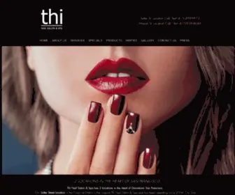 Thi-Spa.com(Thi Nail Salon & Spa) Screenshot