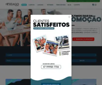 Thiagolanchas.com.br(Thiago Aluguel de Lanchas) Screenshot