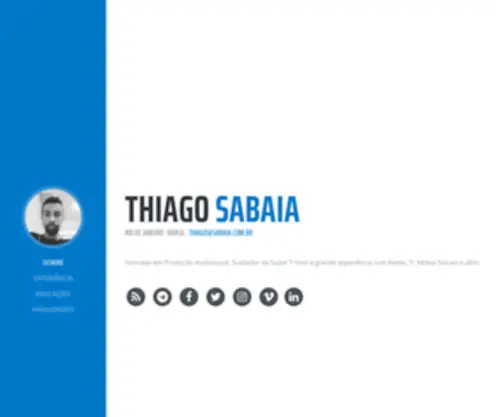 Thiagosabaia.net(Thiago Sabaia) Screenshot