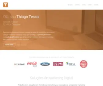 Thiagotessis.com(Marketing Digital de Resultados em Porto Alegre) Screenshot