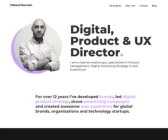 Thibaud-Eberwein.com(Thibaud Eberwein) Screenshot