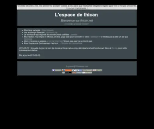 Thican.net(thican) Screenshot