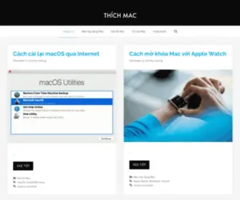 Thichmac.com(Thích Mac) Screenshot