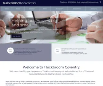 Thickbroom.co.uk(Thickbroom Coventry) Screenshot