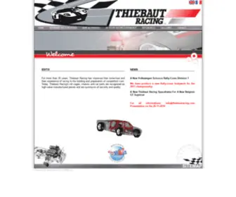 Thiebautracing.com(Thiebaut Racing) Screenshot