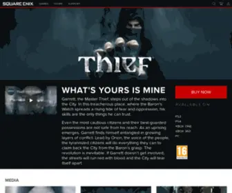 Thiefgame.com(SQUARE ENIX) Screenshot
