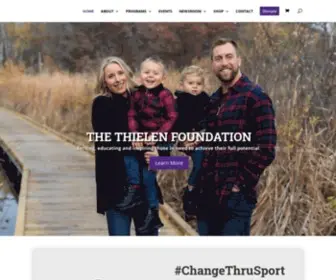 Thielenfoundation.org(Thielen Foundation) Screenshot