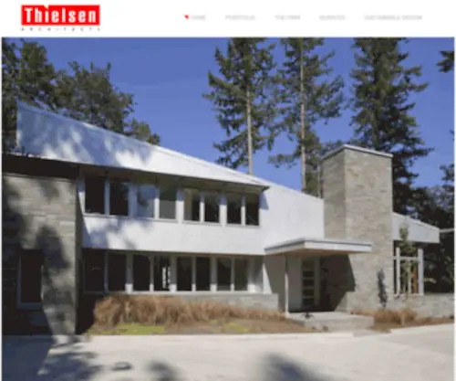 Thielsen.com(Thielsen Architects) Screenshot