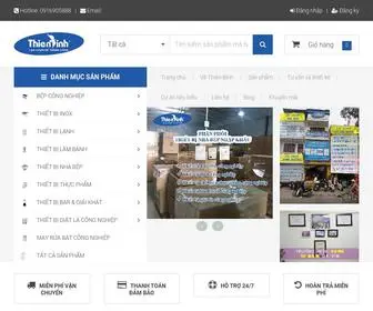Thienbinhgroup.com(Thiết bị Nhà hàng) Screenshot