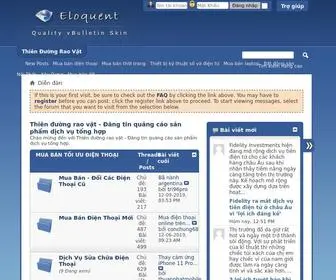 Thienduongraovat.org(Thiên đường rao vặt) Screenshot